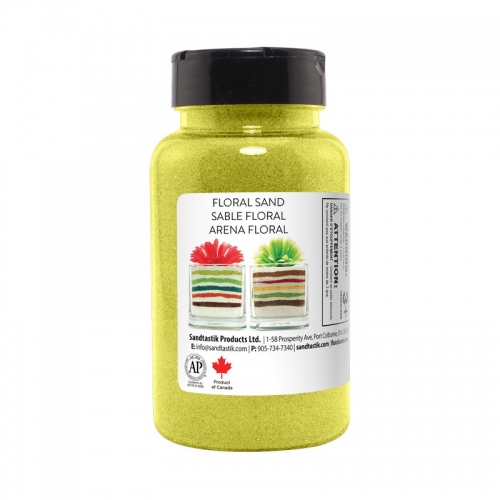 Floral Colored Sand - Lemon Drop - 22 oz (623 g) Bottle
